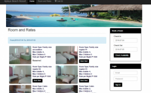 ระบบจองรีสอร์ทชายหาดออนไลน์ ,ซอฟต์แวร์ ให้เช่า รายเดือน www.fulltion.com
