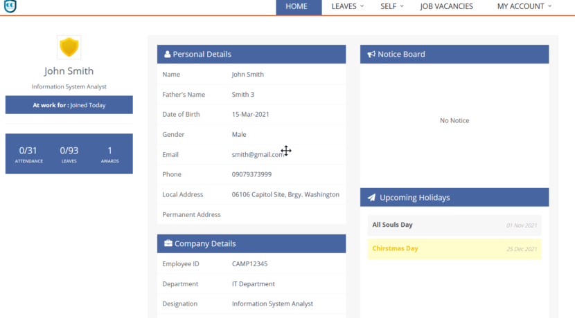 ระบบบริหารทรัพยากรบุคคล (HRM) SaaS ,ซอฟต์แวร์ ให้เช่า รายเดือน www.fulltion.com